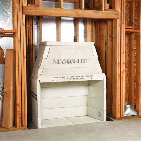 pre fab metal box insert|Masonry Fireplace Kits .